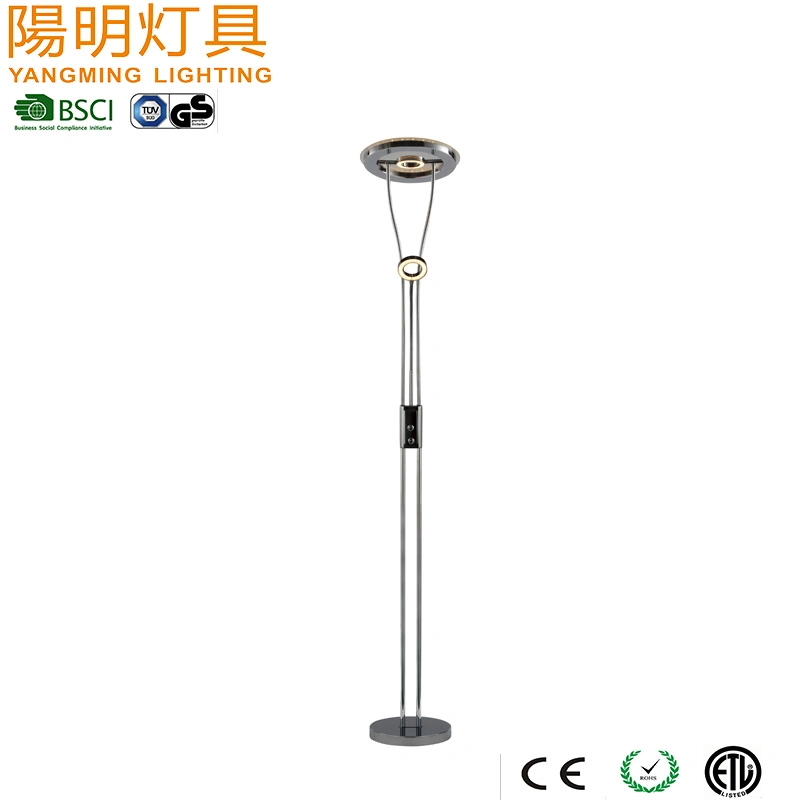 Competitive Price Dimmable LED Floor Light with Flexible Reading Lamp