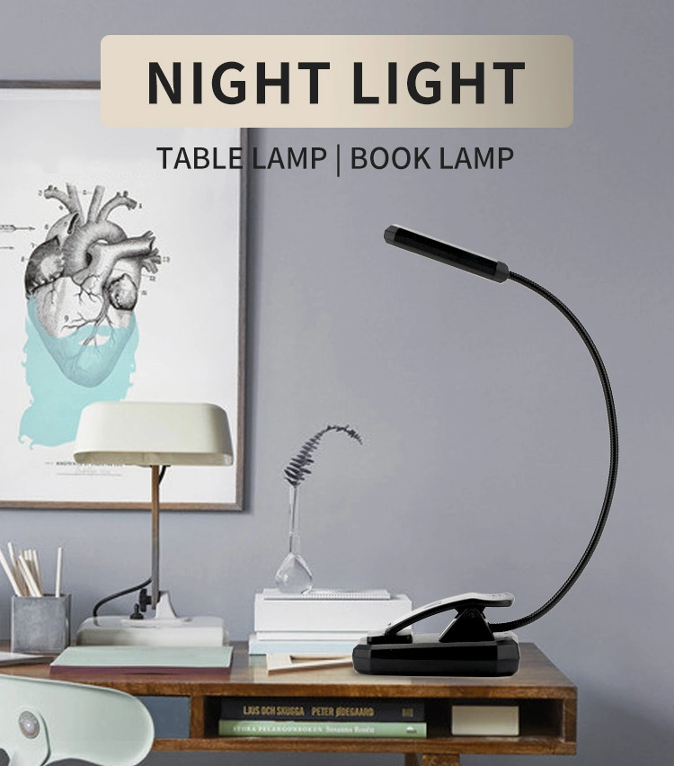 Reading Light, Rechargeable Book Light for Reading in Bed