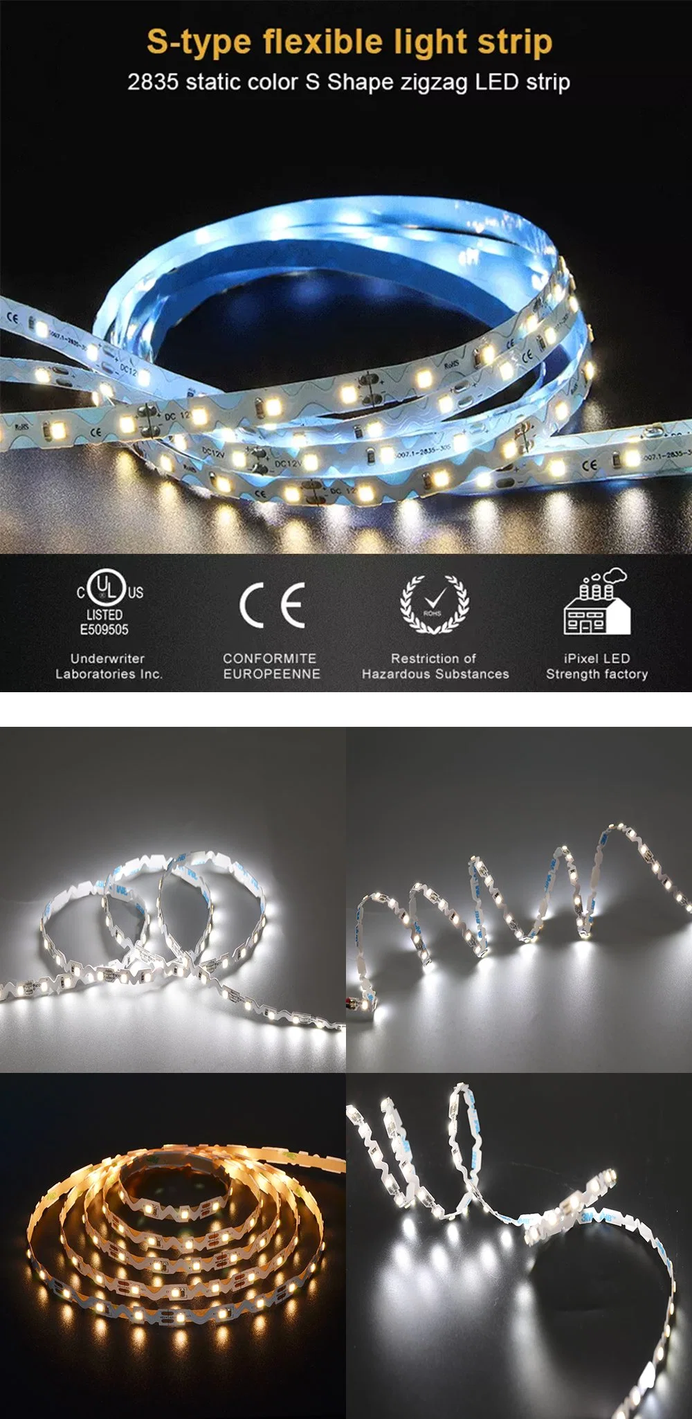 Plant Growth Flexible SMD Light Strip, Supplement LED Light with CE, RoHS